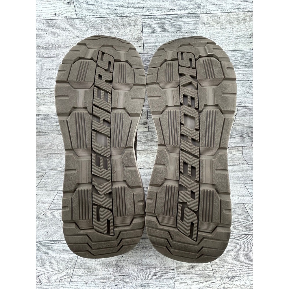 Skechers Mens Slip-ins Hands Free Taupe Sneakers 210546 Size 12‎ Goga Mat Arch - Picture 13 of 14